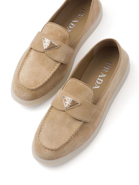 kids prada loafers|Prada suede loafer.